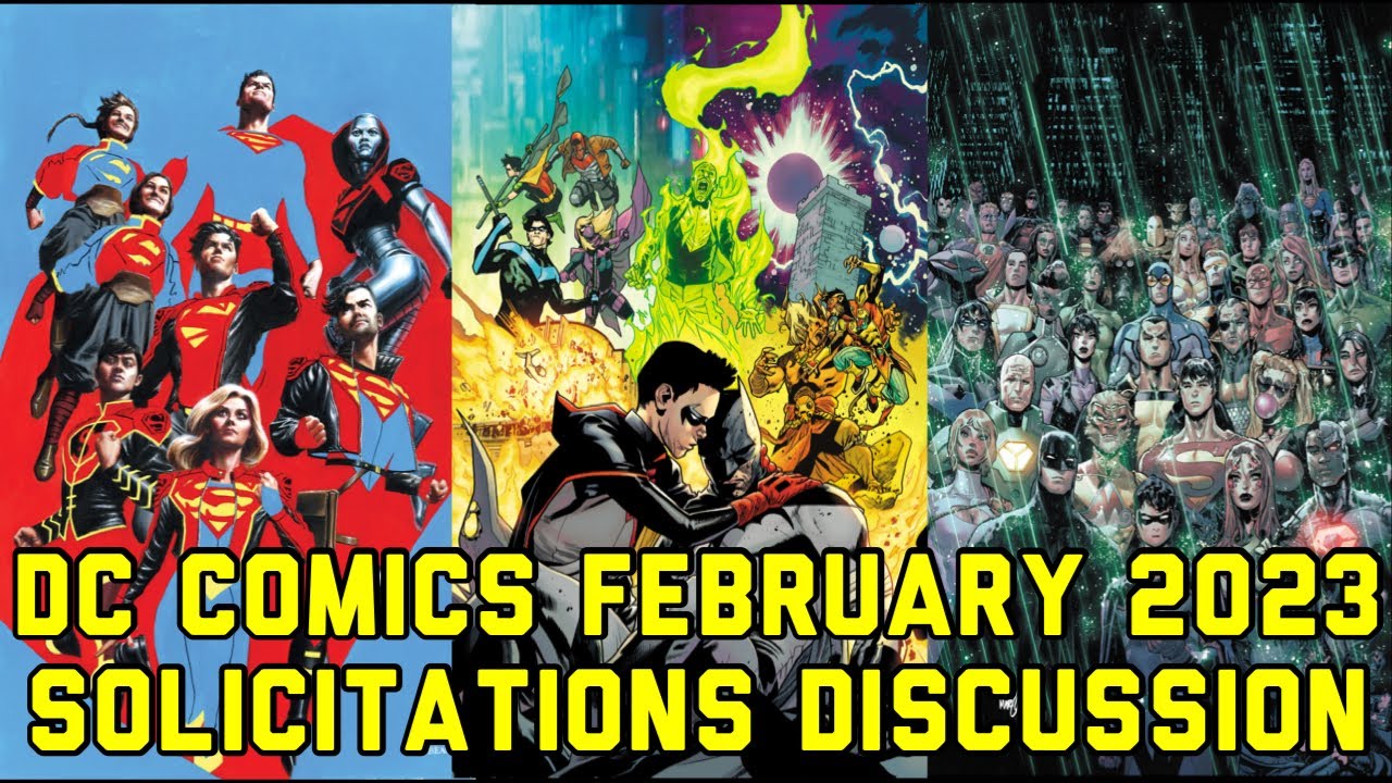 DC Comics February 2023 Solicitations Discussion YouTube