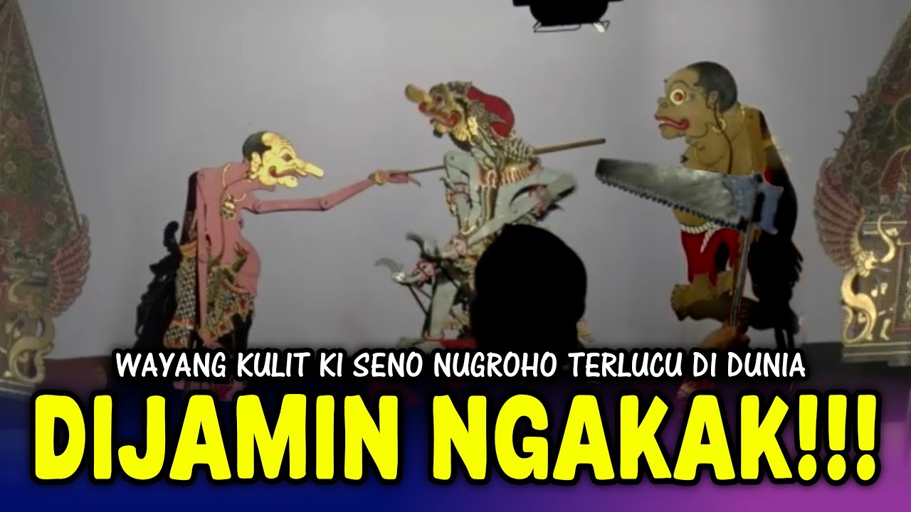WAYANG KULIT KI SENO NUGROHO, PALING LUCU DI DUNIA
