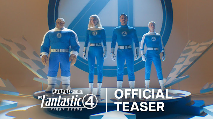 THE FANTASTIC FOUR: FIRST STEPS | Official Teaser Trailer | English