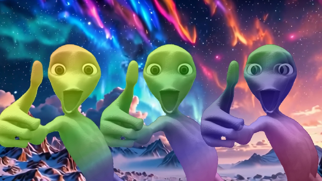 Psychedelic Aurora Showdown on Crystal Plains