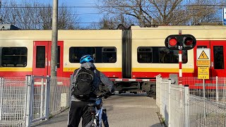 4k Przejcie Kolejowe ssp  Warszawa Km 9155 Lk7  Polish Pedestrian Crossing
