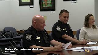 Police Commission Meeting - May 11, 2026