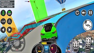 City Driving School Car Games - Impossible Stunt Hyper Car 3D - Android Sim Games screenshot 2