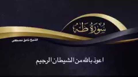 القران الكريم القارئ الشيخ نامق مصطفى طه