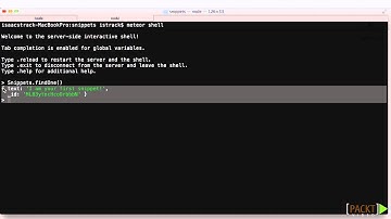 Learning Meteor Application Development Tutorial: Displaying Collections | packtpub.com