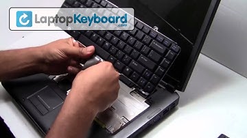 Dell Inspiron Laptop Keyboard Installation Replacement Guide 1545 1500 Remove Replace Install Vostro