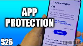 How to Turn On App Protection to Prevent Viruses & Malware on Samsung S26 screenshot 1