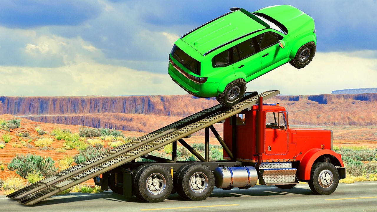 Brutal Fatal Mistakes and Car Crashes #01 [BeamNG.Drive] | Zom Drive