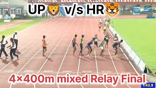 4x400m mixed Relay Final 40th National Junior Athletics Championships-2025 Odisha #athletics#athlete