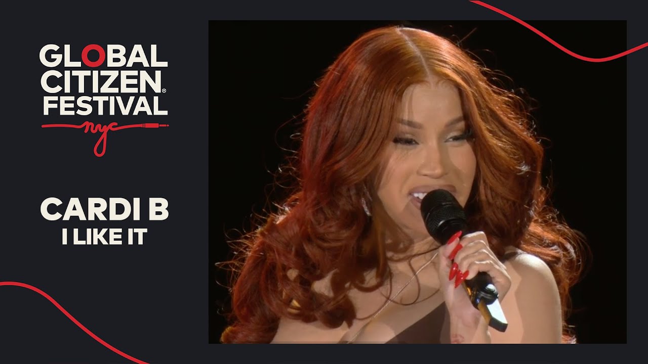 Посмотрите, как Карди Би исполняет свой хит «I Like It» | Фестиваль Global Citizen в Нью-Йорке 2025