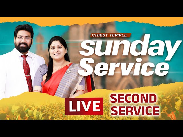 Sunday Blessed Service - 2 #christtemple #Live | 12th May 2024 | #paulemmanuel #nissypaulb #sunday class=