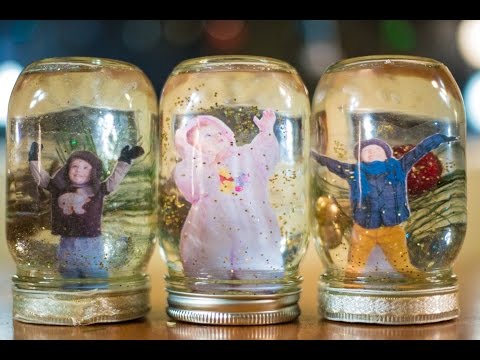 Homemade Snow Globes!