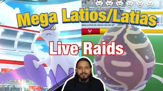 Hosting Mega latias Raids live!