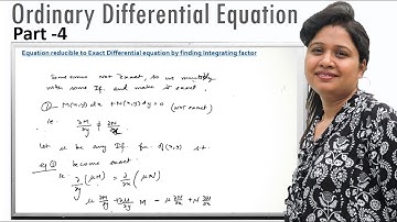Ordinary Differential equations (Part-4)