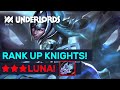 High Rank Knight Build! ★★★ Moonshard Luna! | Dota Underlords