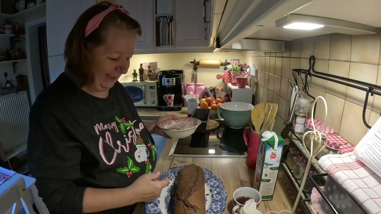 🎄❄️Vlogmas ❄️🎄Glühweinkuchen backen 🥧schnell und lecker ❤️