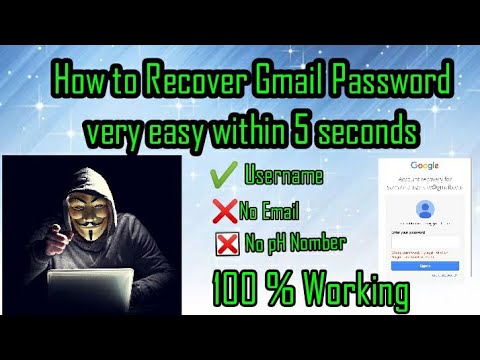 How to Recover Gmail account without phone number Or Email  without verified code | recovery account