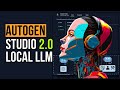 Autogen studio with 100 local llms lm studio