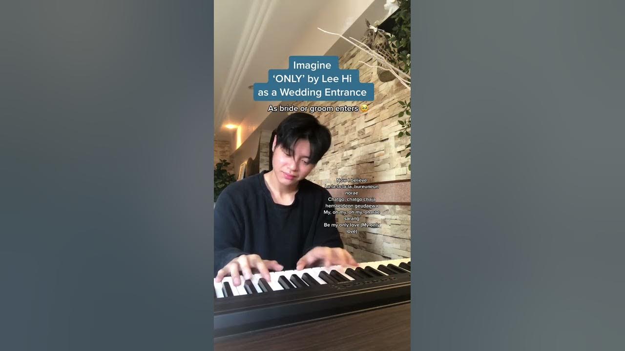 Imagine 'ONLY' by Leehi as a wedding entrance ?!?