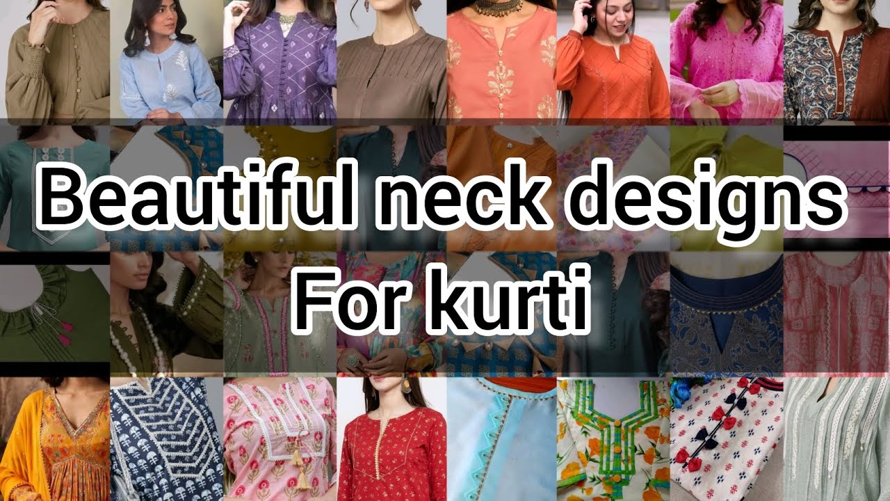 230+ Latest Kurti Neck Designs For Salwar Suit (2024) Images with Patterns
