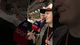 Lewis Capaldis Awkward Martin Brundle Grid Walk Moment At Singapore Grand Prix
