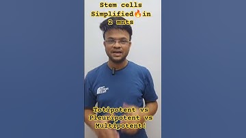 Stem Cells Explained in 2 Minutes | Totipotent vs Pluripotent vs Multipotent | GATE & CSIR NET 🔥