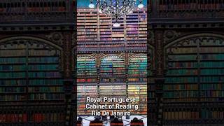 Royal Portuguese Cabinet of Reading, Rio De Janeiro,Brazil #travel #vacation #explore #discover #río