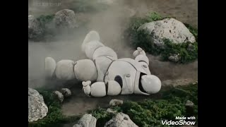 Chikyuu Sentai Fiveman all Silver Imperial Army Zone Monsters Grow (ENG SUB)