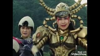 Chikyuu Sentai Fiveman all Silver Imperial Army Zone Monsters Grow (ENG SUB)