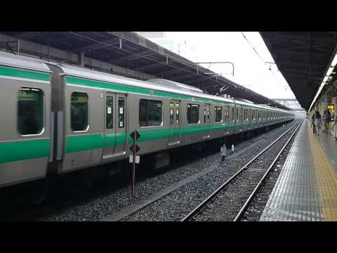 JR埼京線　E233系7000番台ハエ116編成　池袋発車