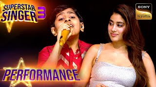 Superstar Singer S3 Parda Hai पर Atharv क Performance सनकर Janhvi न दय Rose Performance