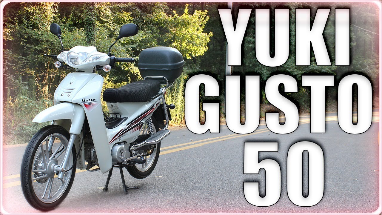 YUKI GUSTO 50 !! B EHLİYET İLE KULLANILAN EN HESAPLI MOTOR !!