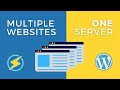 How to host multiple sites on an openlitespeed web server