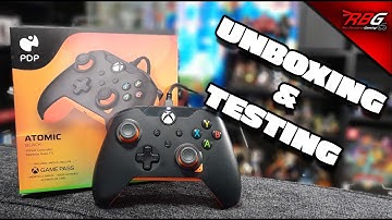 Unboxing NEW PDP Neon Series Atomic Black Controller for Xbox Series X/S - Red Bandana Gaming