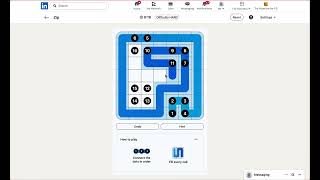 LinkedIn Zip Today Answer - Puzzle #445 | June 5 2026