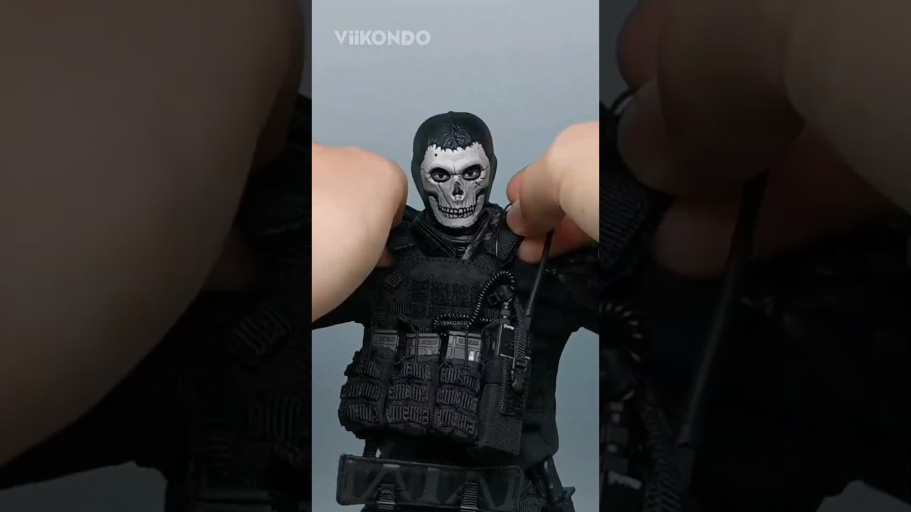 Prepare for toy-sized excitement with 1/6 scale action figure -more about COD GHOST