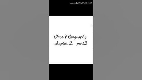 class 7geography lesson,2part-2Q/A