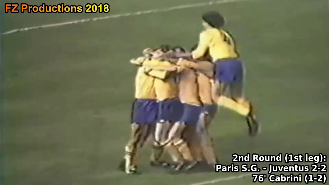 1983 1984 Cup Winners Cup Juventus Fc All Goals Road To Victory Youtube