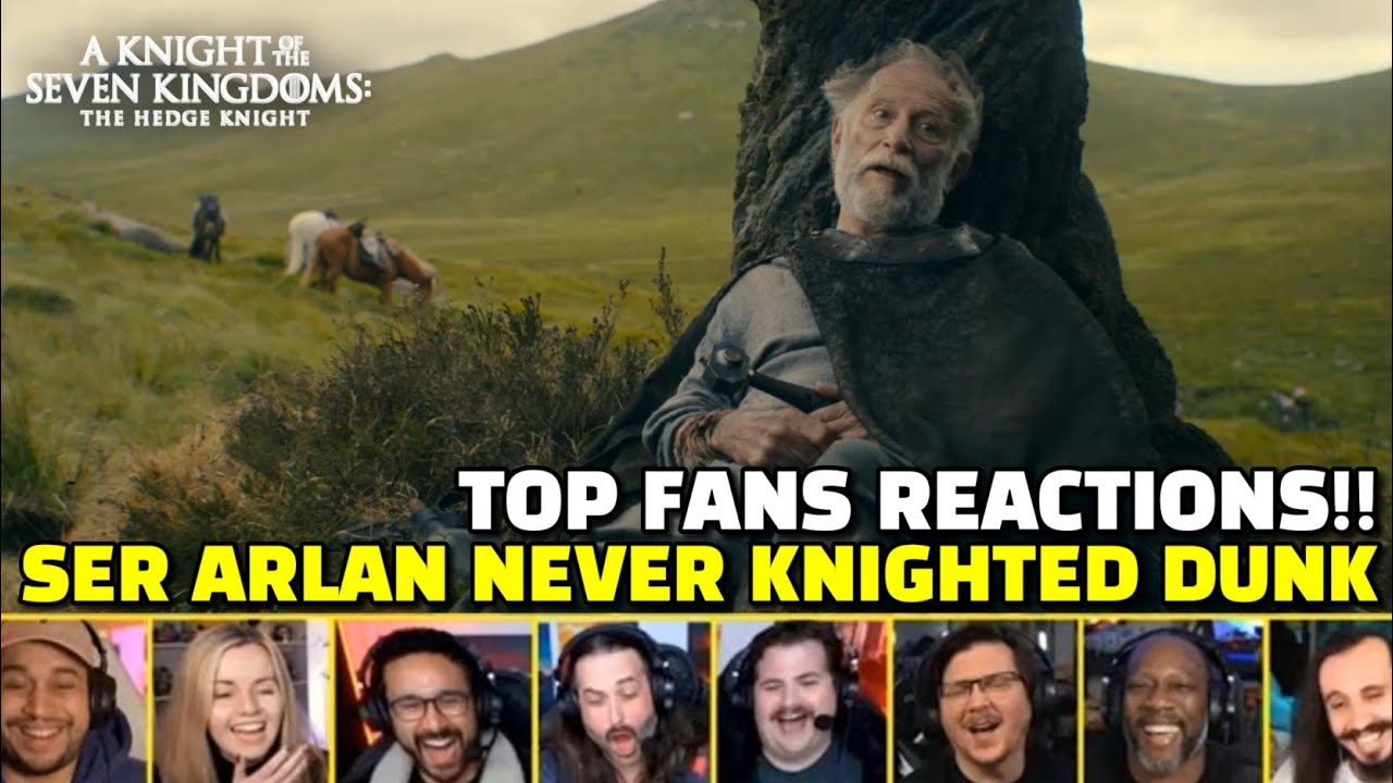 Самые популярные реакции на фразу «Сер Арлан из Пеннитри так и не посвятил Данка в рыцари» | «Рыц...