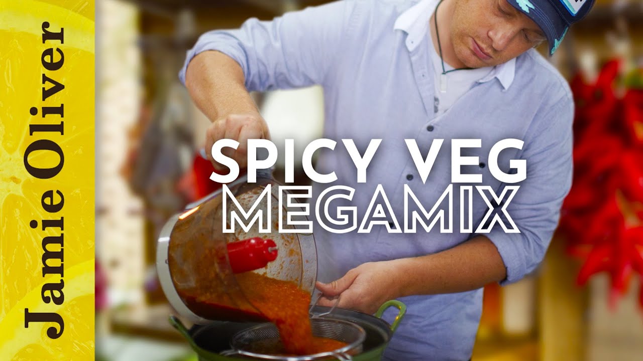 ⁣Spicy Veg Megamix | Jamie Oliver