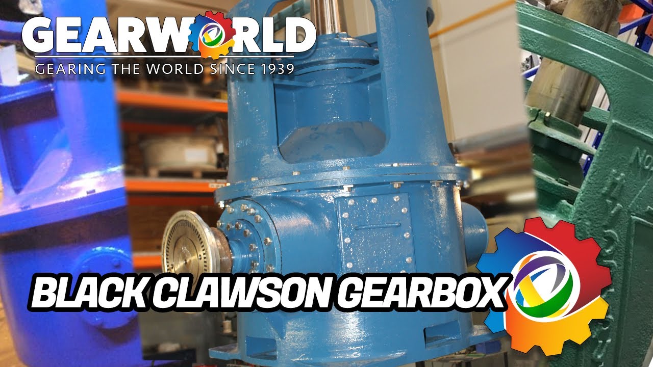 Black Clawson Gearbox Repair YouTube