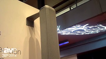 ISE 2014: Meyers Sound Talks About CAL Column Loud Speaker in Three Sizes