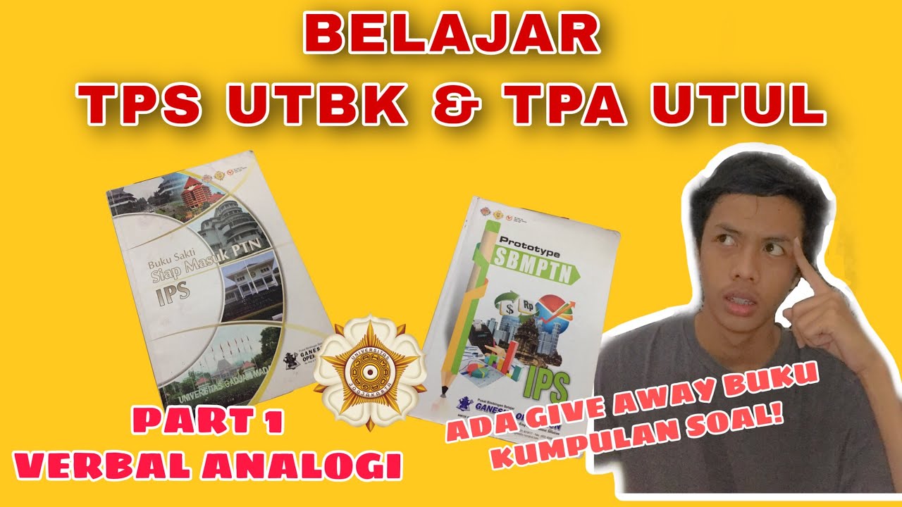 PART 1 BELAJAR TPS UTBK & TPA UTUL (VERBAL ANALOGI) - YouTube