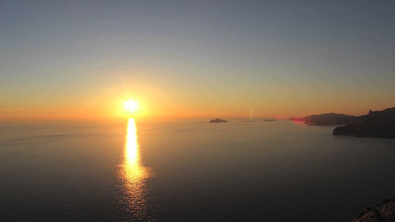 Time Lapse Hd Coucher De Soleil Cassis