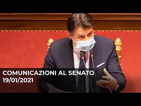 Comunicazioni del Presidente Conte al Senato