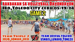 Game2:Bakbakan sa Ibo Toledo City Cebu.Team Joyful Toledo Vs. Team Lacion Triple J.05-19-24.