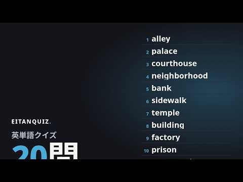 bank の英単語解説動画