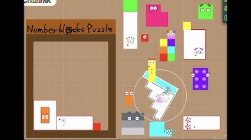 Numberblocks Puzzle Game｜Tetris｜Algodoo