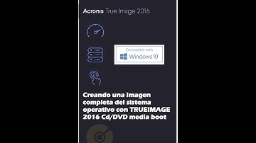 ACRONIS TRUE IMAGE 2016/ Como respaldar la imagen de win 7 con el Cd  boot