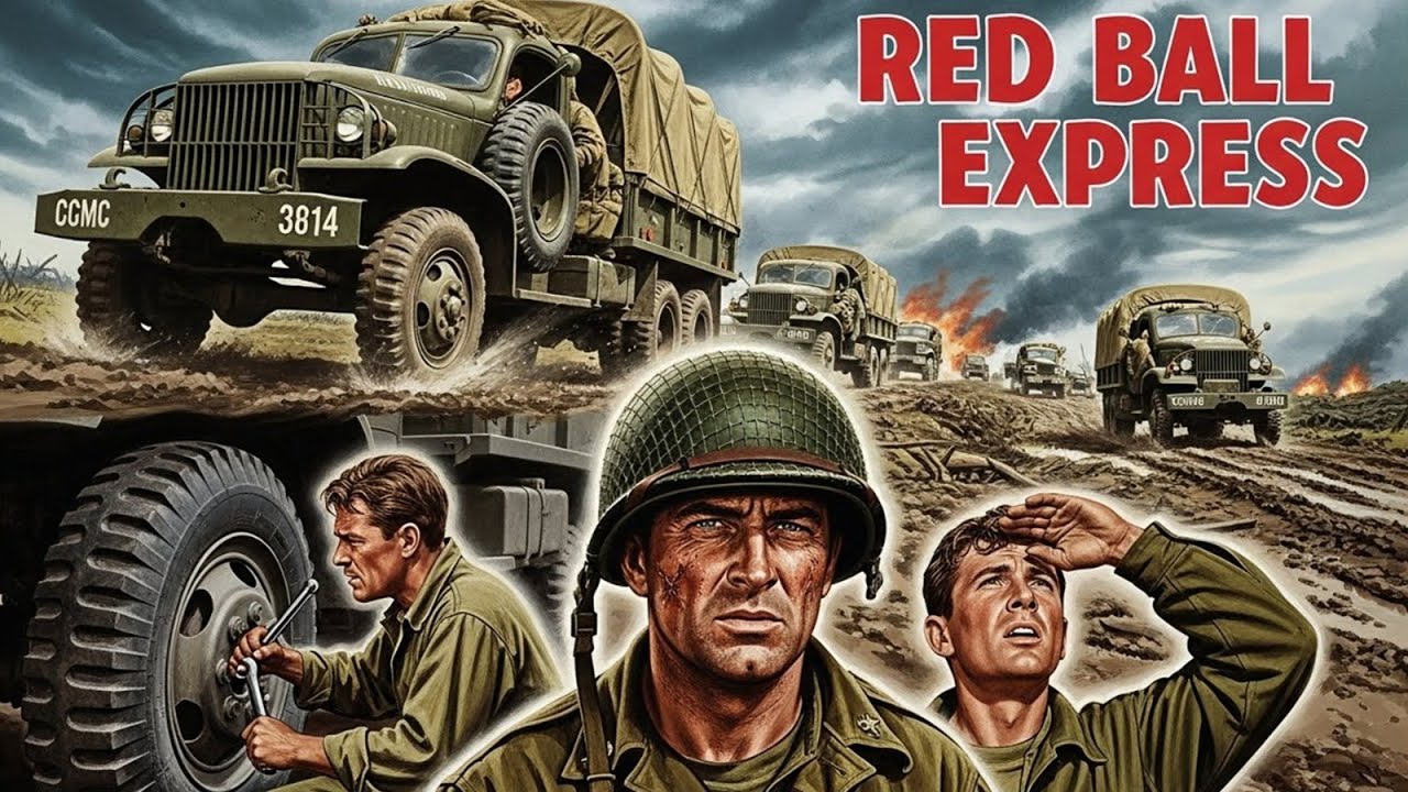 Jeff Chandler | Red Ball Express – Dramafilm ansehen (Deutsche